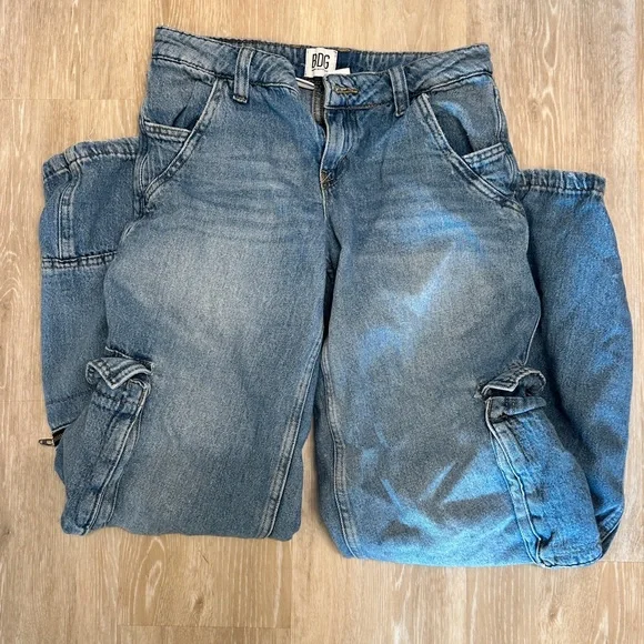 BDG Light Blue Denim Jeans - Picture 1 of 3